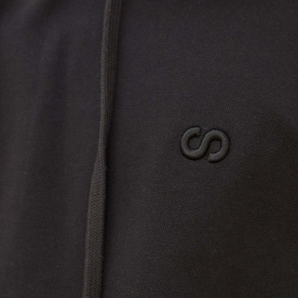 Hoodie Herren aus Bio-Baumwolle Schwarz