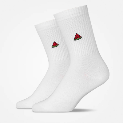 Tennissocken aus Bio-Baumwolle Mix Watermelon