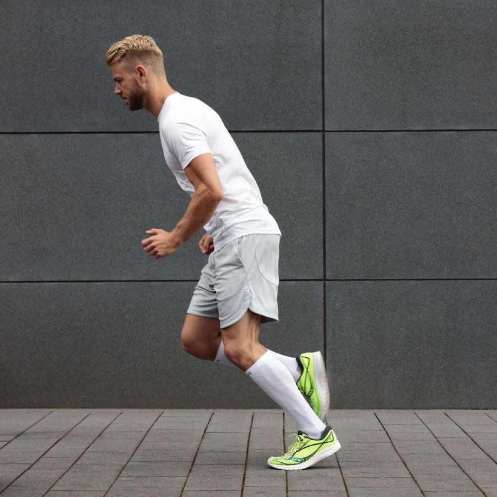 Sport Kompressionssocken Schwarz
