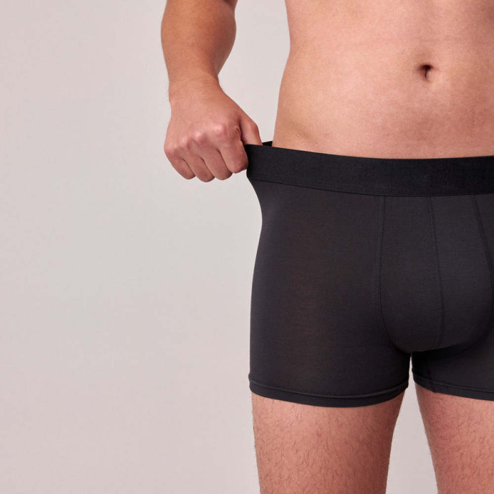 Premium Boxershorts ohne Logo Schwarz