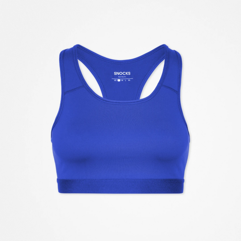 Sport-BH aus recyceltem Polyester Azure