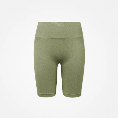 Radlerhose Seamless Damen Hellgrün