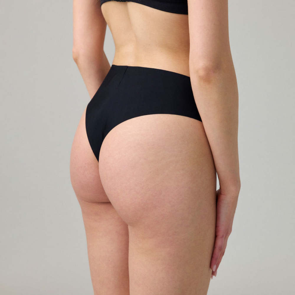 Hipster Panties Seamless Schwarz