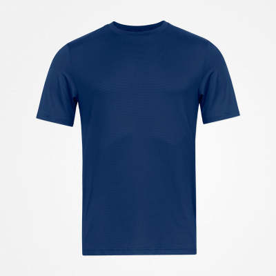 Trainingsshirt Herren aus recyceltem Polyester Blau