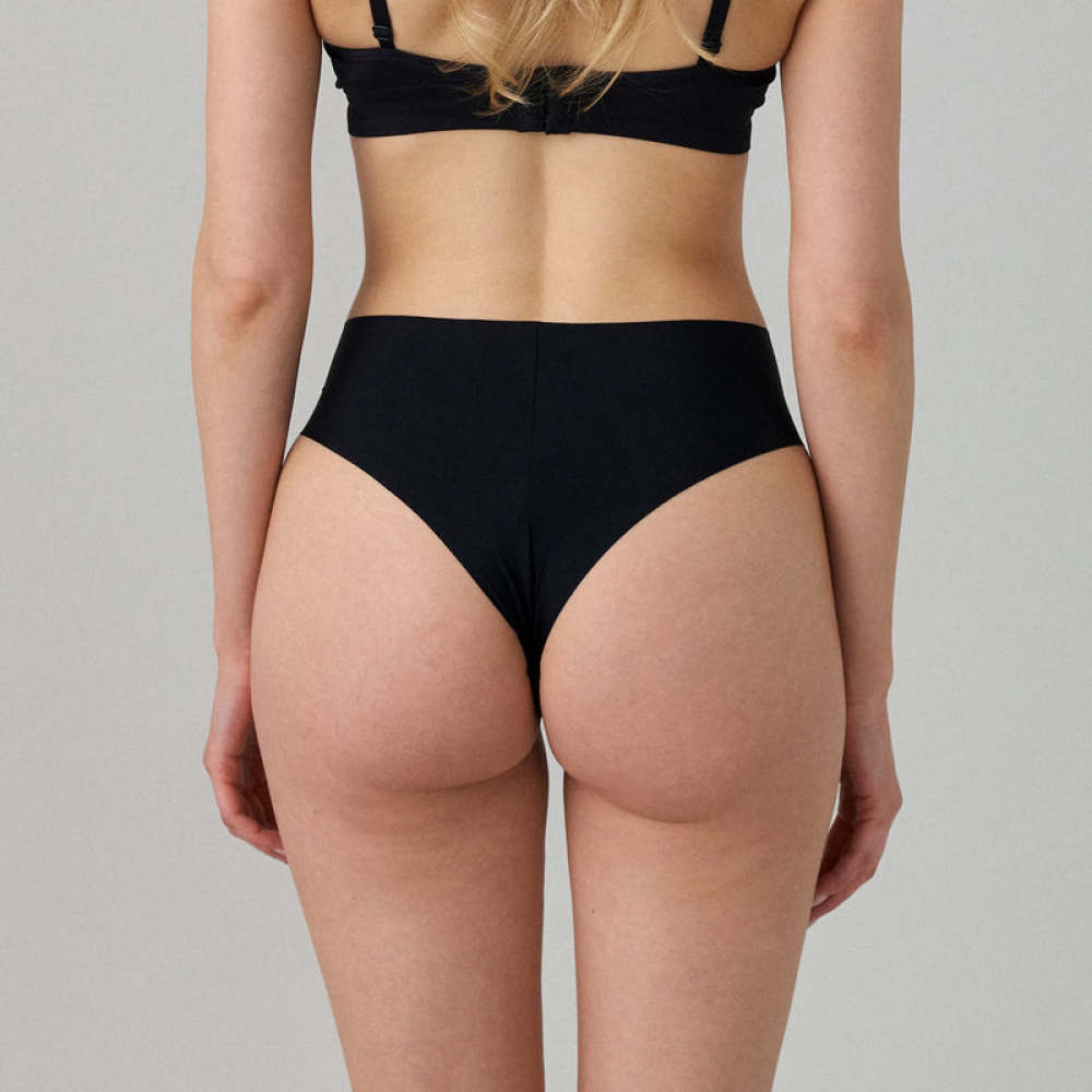 Hipster Panties Seamless Schwarz