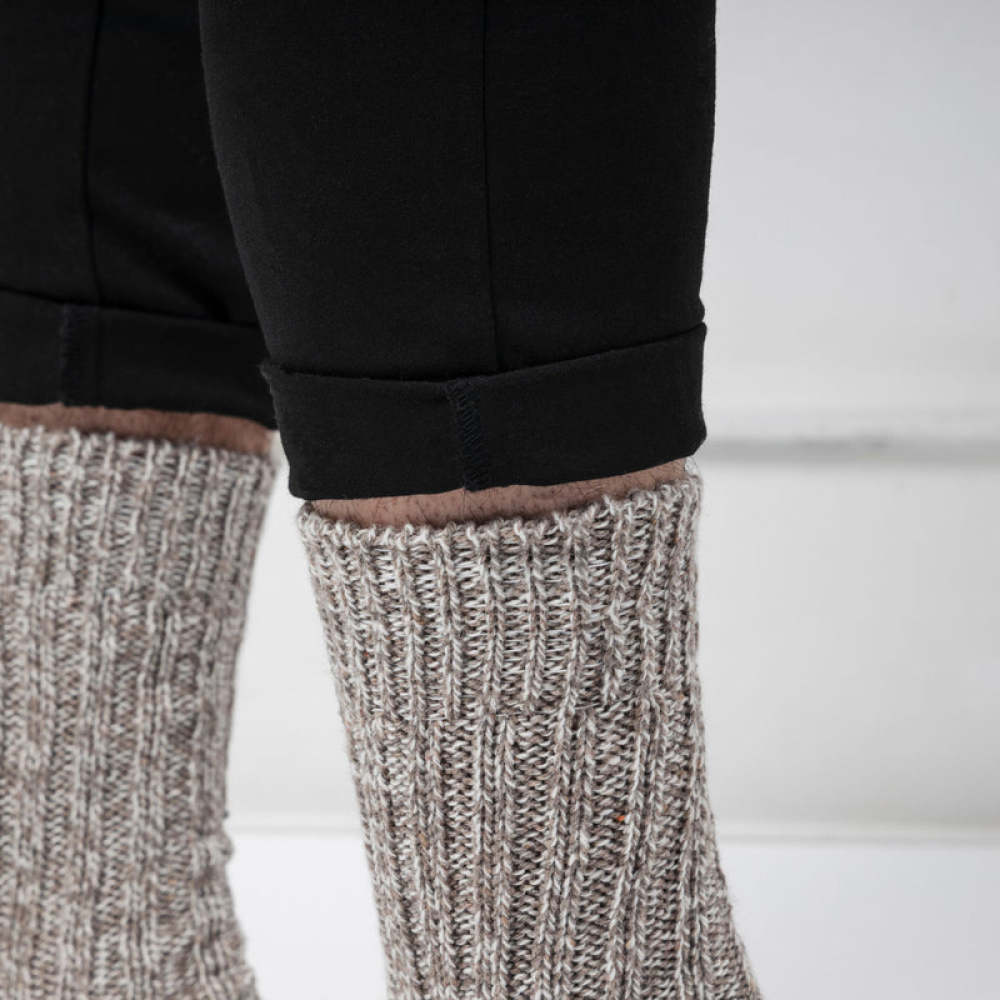 Norweger Socken Mix (Grau/Schwarz)