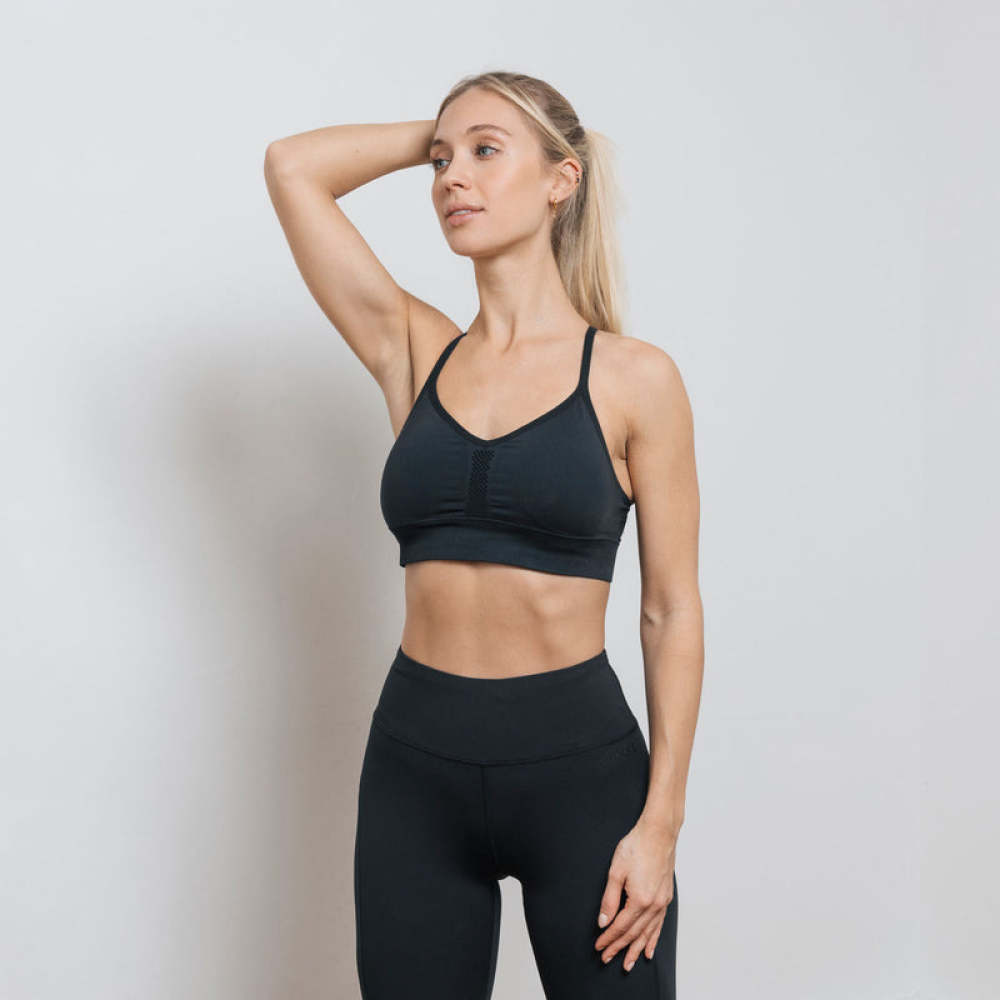 High Waist Leggings Schwarz