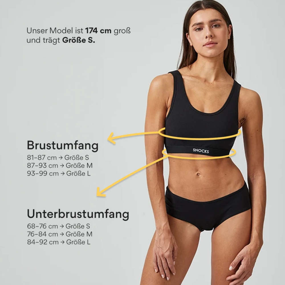 Soft BH aus Bio-Baumwolle Hellgrau