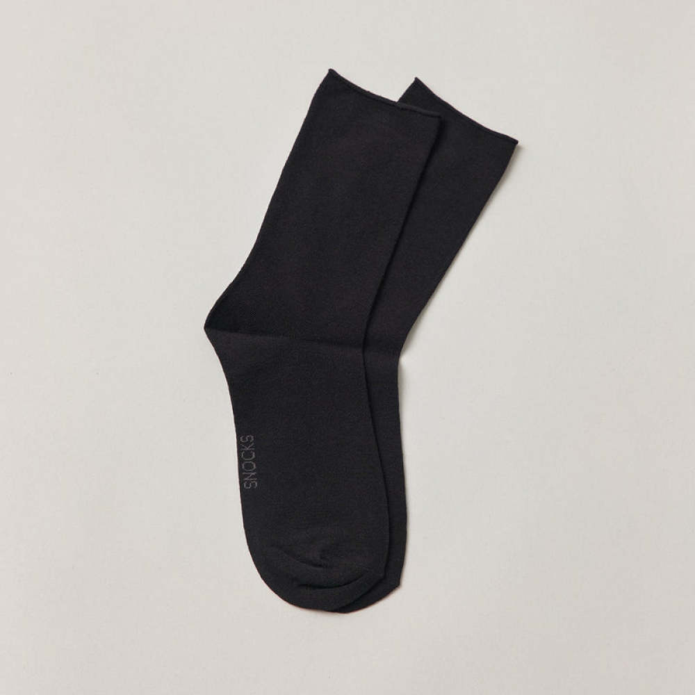 Klassische Damen Socken aus Bio-Baumwolle Weiß
