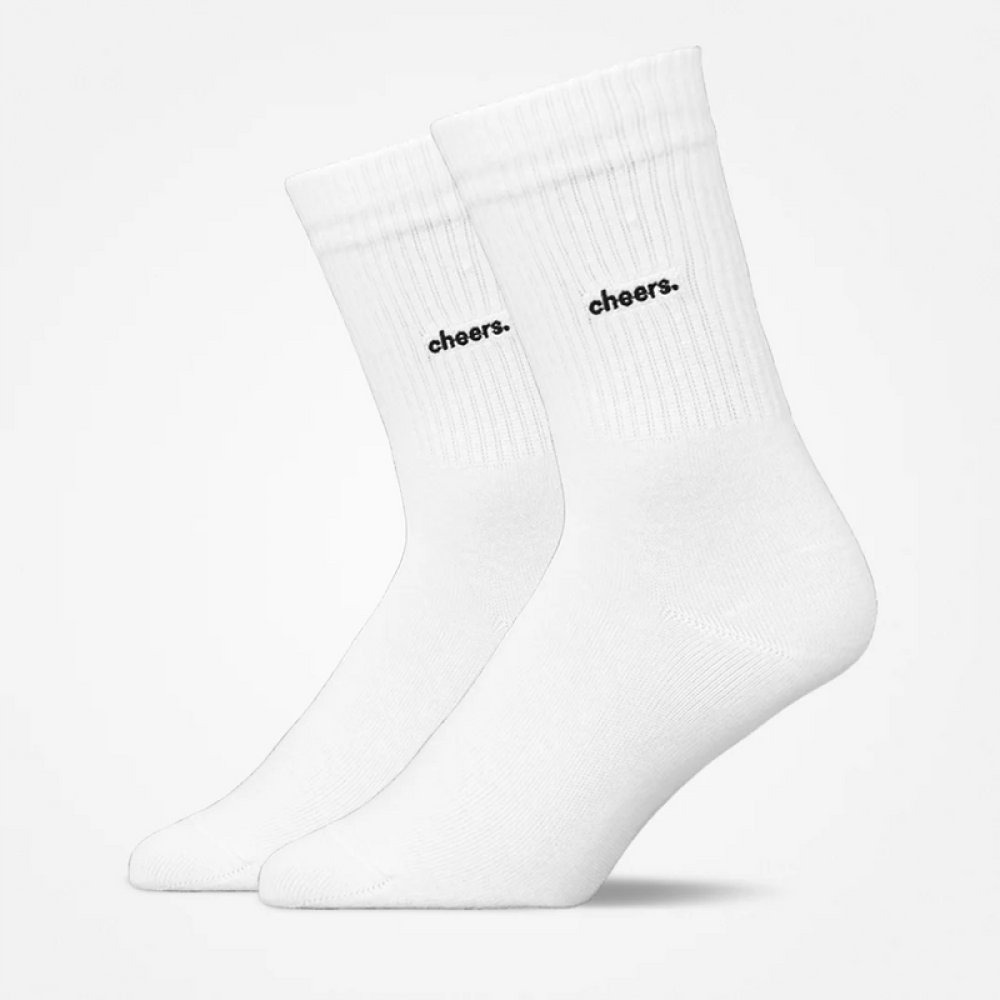 Tennissocken aus Bio-Baumwolle Cheers