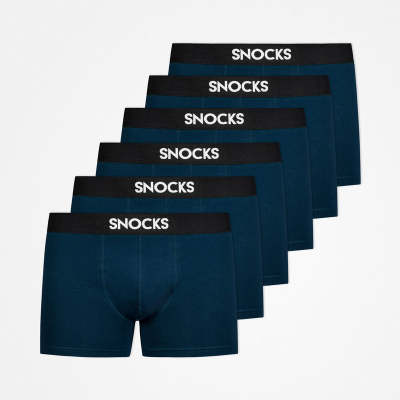 Boxershorts aus Bio-Baumwolle Blau