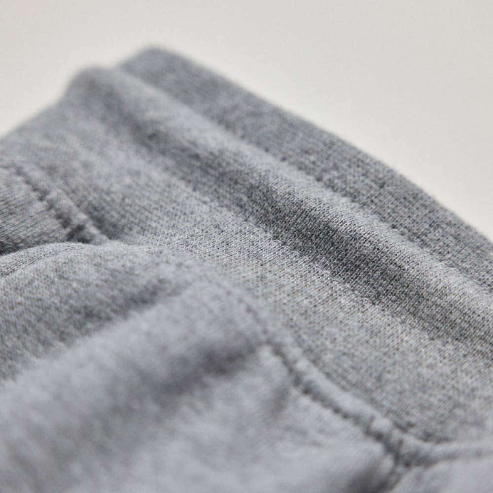Sweatshorts Herren aus Bio-Baumwolle Hellgrau