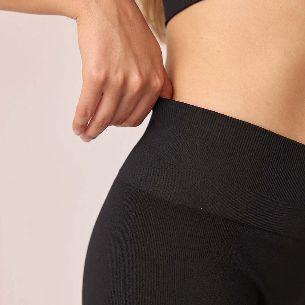 Radlerhose Seamless Damen Hellgrün