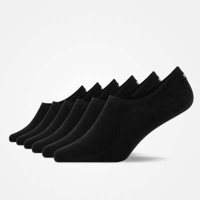 Füßlinge Damen & Herren aus Bio-Baumwolle Schwarz