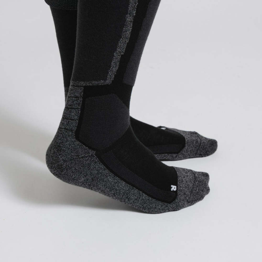 Skisocken Schwarz
