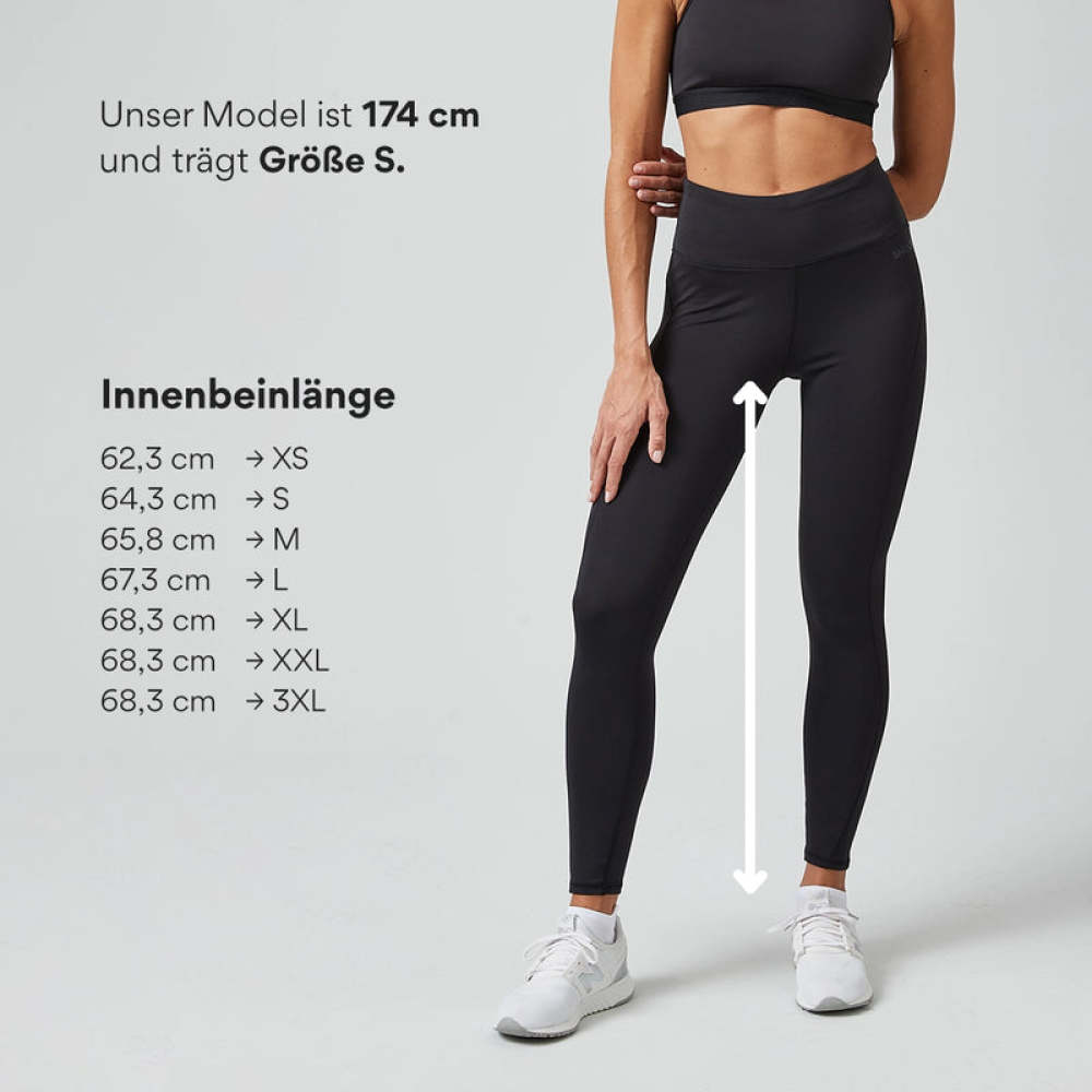 High Waist Leggings Azure