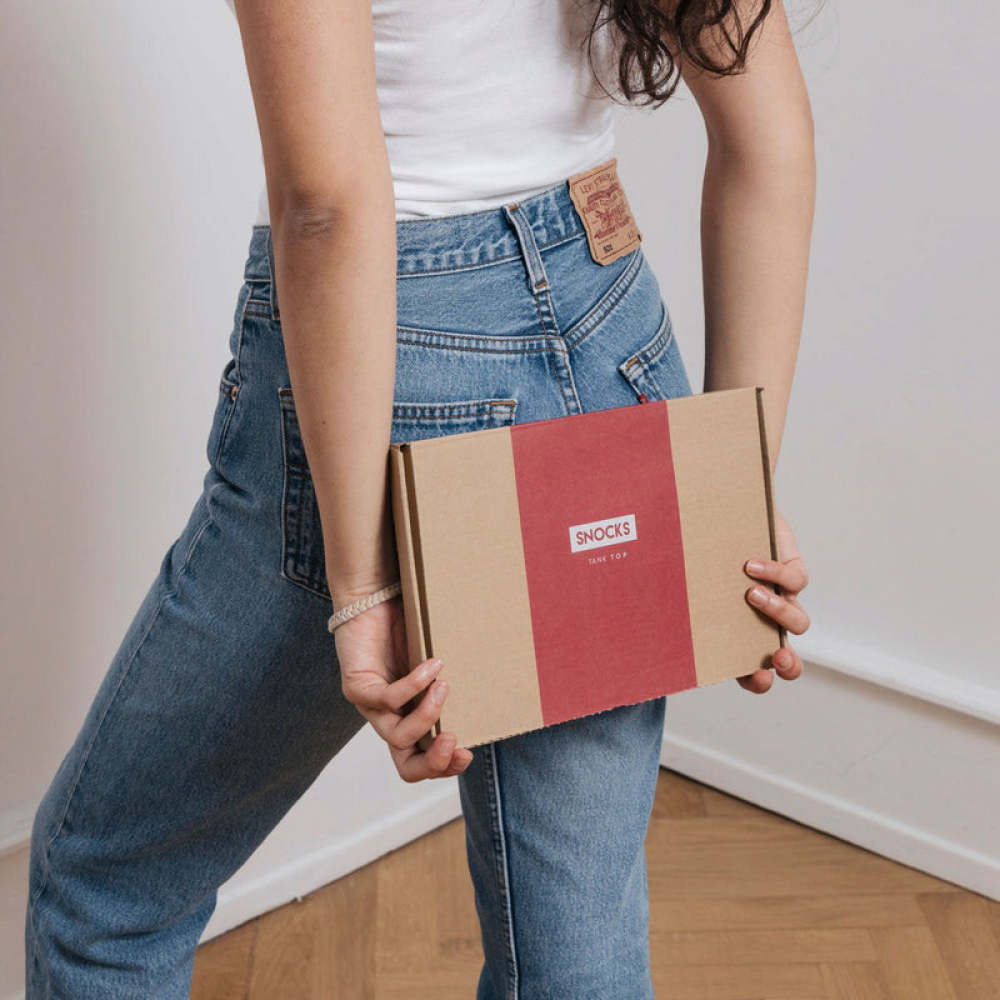 Damen Tank Tops aus Bio-Baumwolle Weiß