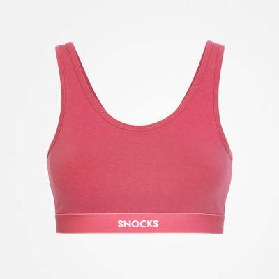 Soft BH aus Bio-Baumwolle Mauve