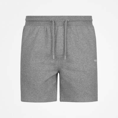Sweatshorts Herren aus Bio-Baumwolle Hellgrau