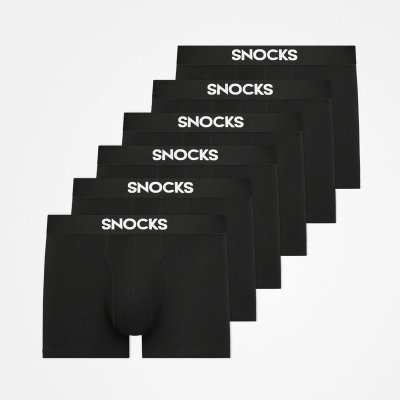 Boxershorts mit Eingriff Schwarz