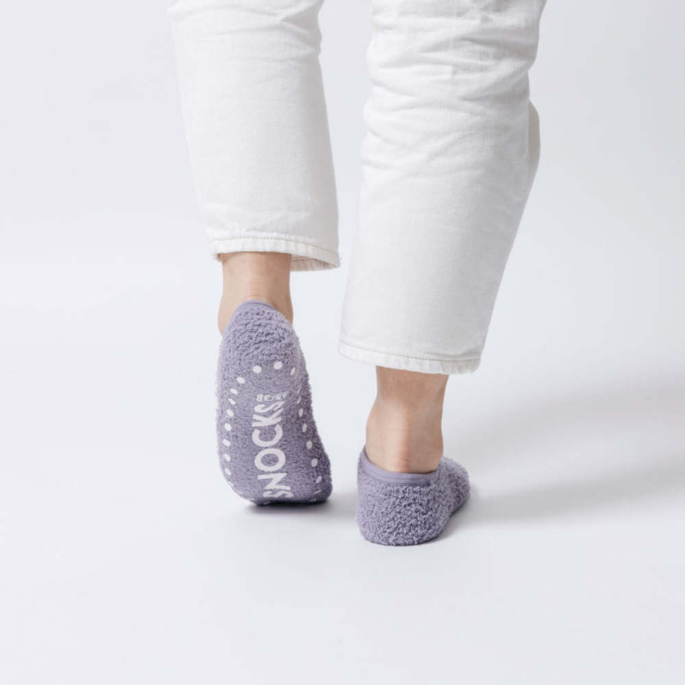 Fluffy Füßlinge für Herren & Damen Schwarz