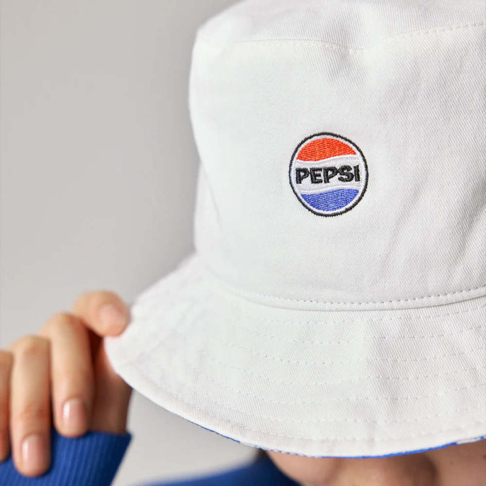 Bucket Hat aus Bio-Baumwolle Pepsi