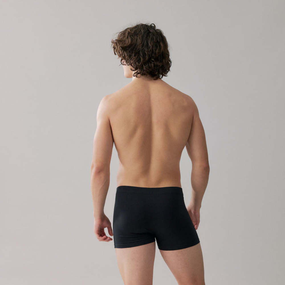 Retro Boxershorts aus Bio-Baumwolle Mix (Rot/Olive/Blau)