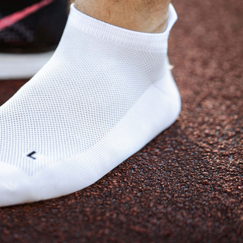 Laufsocken Herren & Damen Weiß