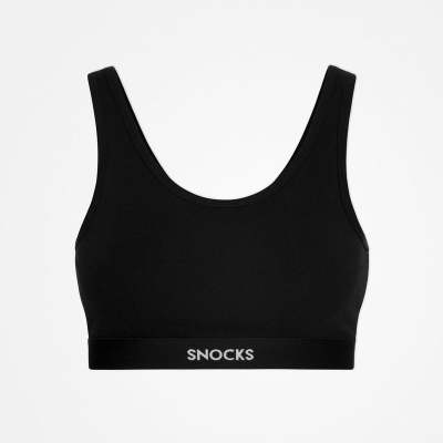 Soft BH aus Bio-Baumwolle Schwarz