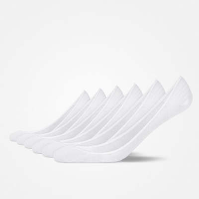 Loafer Socken aus Bio-Baumwolle Weiß