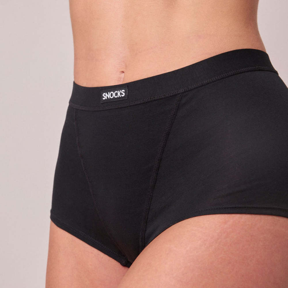 Retro Panties aus Bio-Baumwolle Grau