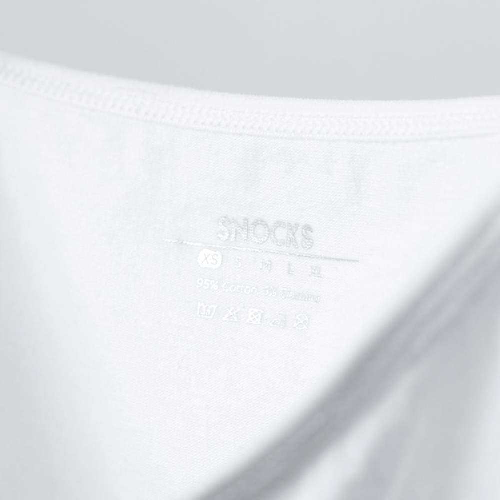 Damen Spaghetti Tops aus Bio-Baumwolle Schwarz-Weiß