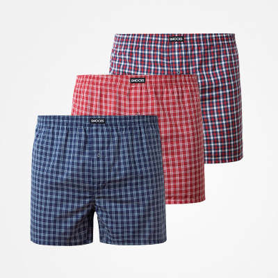 American Boxershorts aus Bio-Baumwolle Small Check