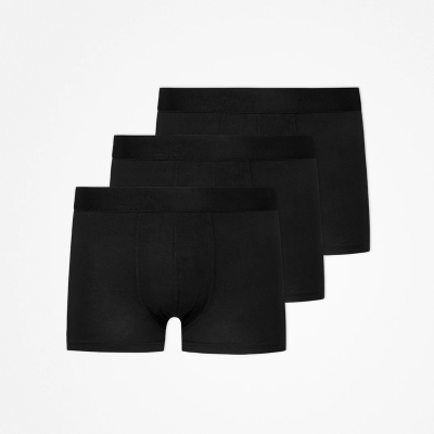 Premium Boxershorts ohne Logo Schwarz