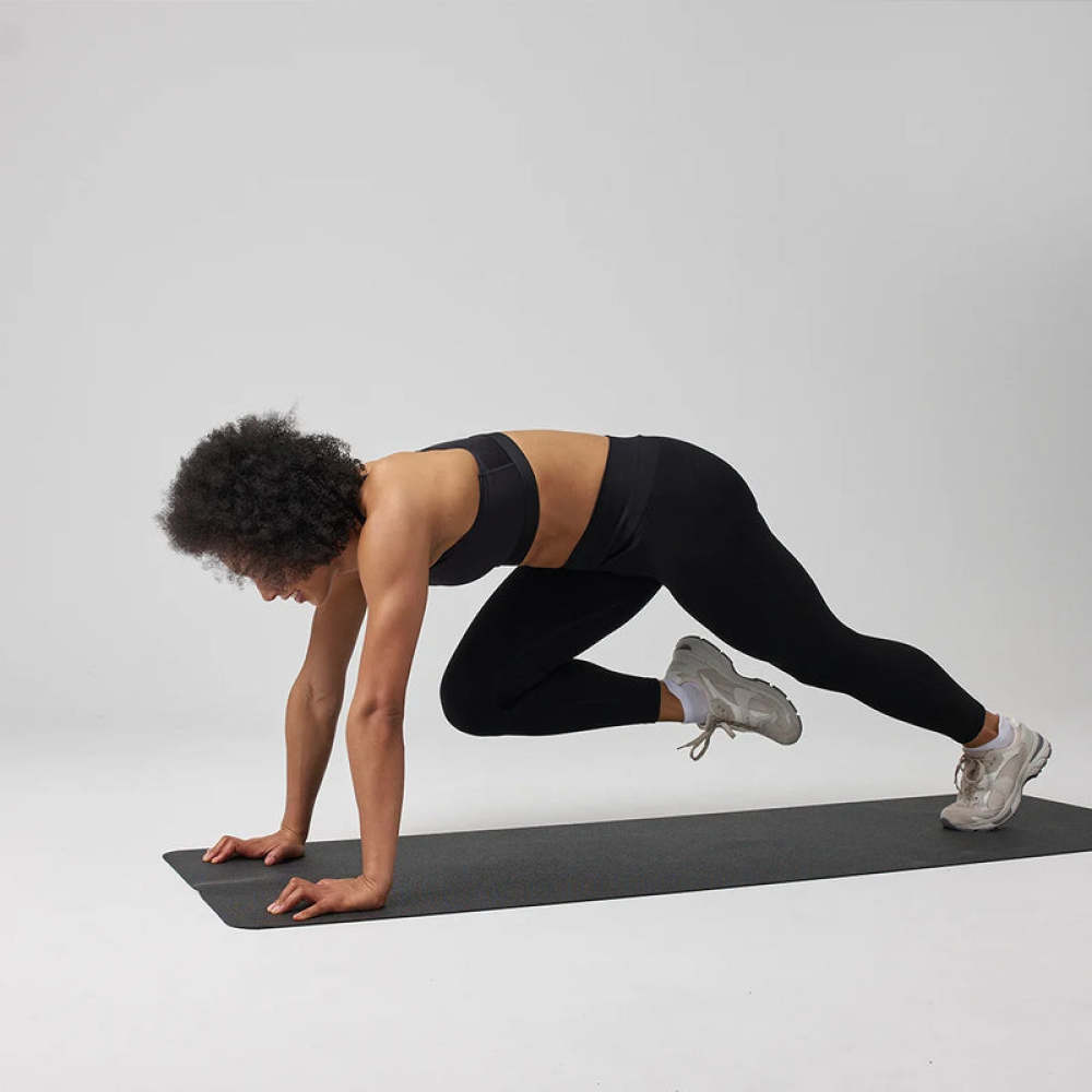 High Waist Leggings Seamless Hellgrün