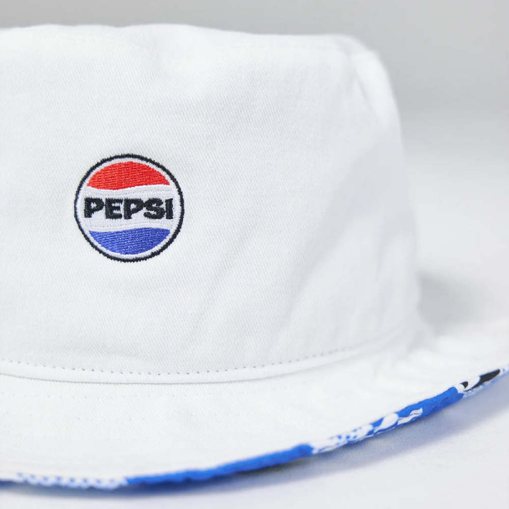 Bucket Hat aus Bio-Baumwolle Pepsi