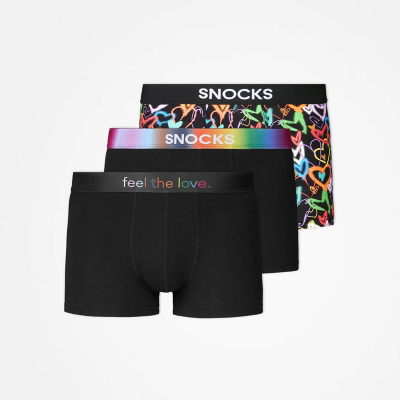 Boxershorts aus Bio-Baumwolle Mix (Pride)