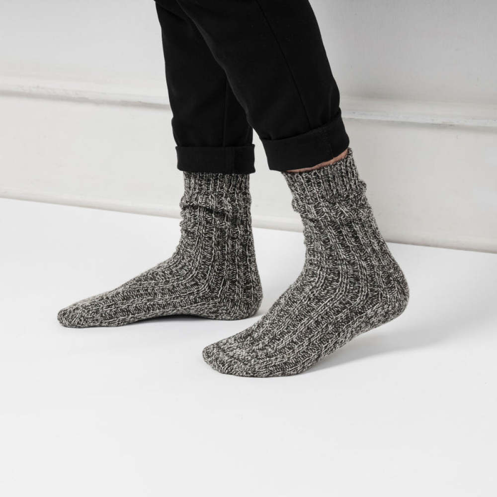 Norweger Socken Mix (Grau/Schwarz)