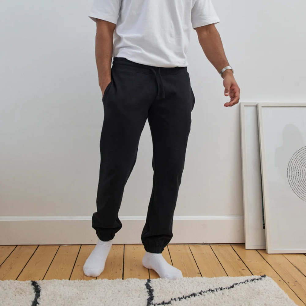 Sweatpants Loose Fit Herren aus Bio-Baumwolle Hellgrau