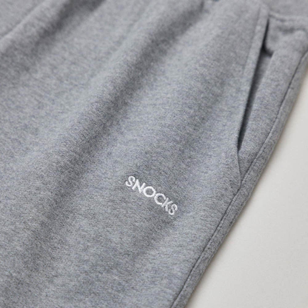 Sweatshorts Herren aus Bio-Baumwolle Schwarz