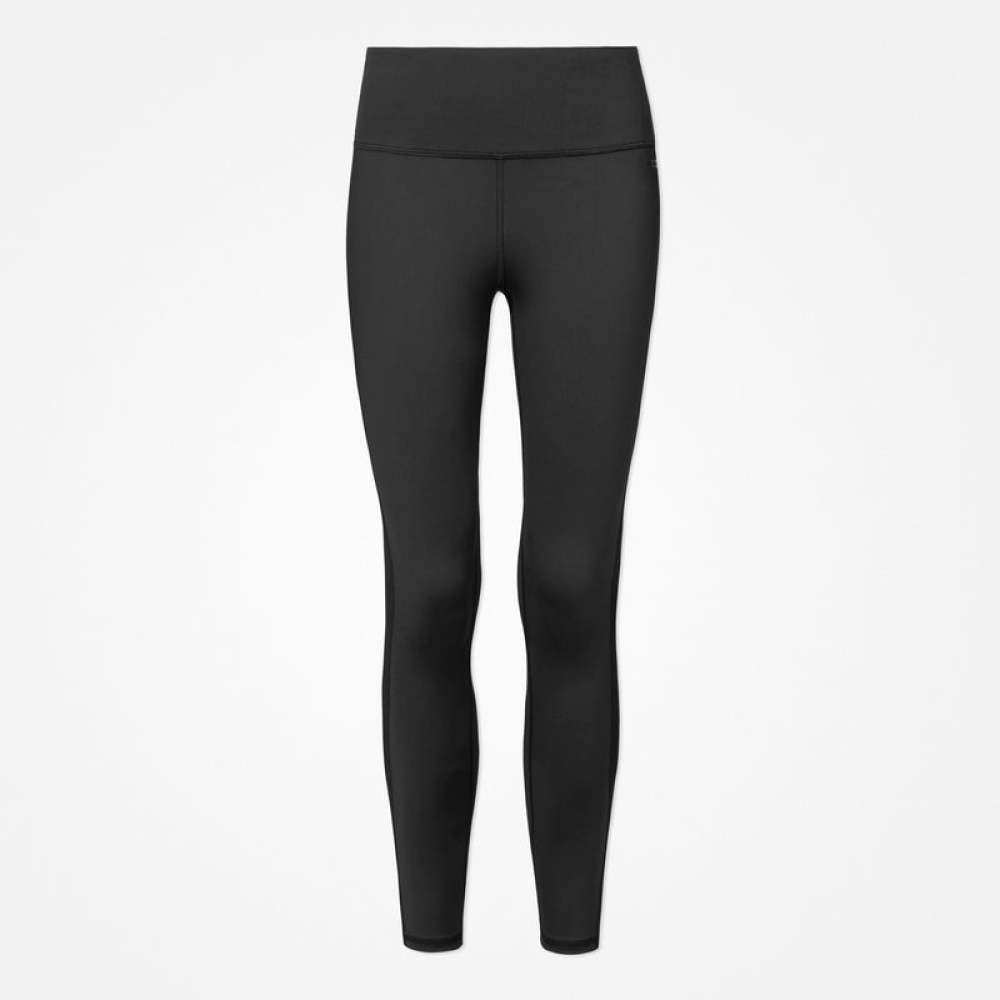 High Waist Leggings Mesh aus recyceltem Polyester Schwarz