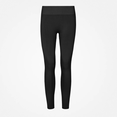 High Waist Leggings Seamless Schwarz