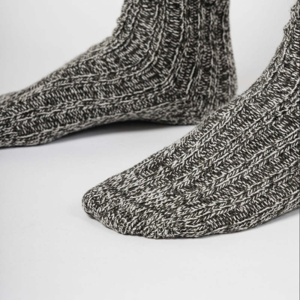 Norweger Socken Mix (Grau/Schwarz)