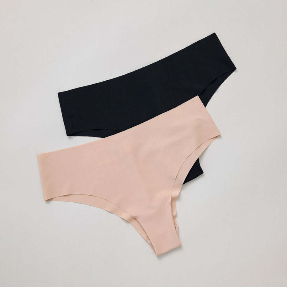 Hipster Panties Seamless Schwarz