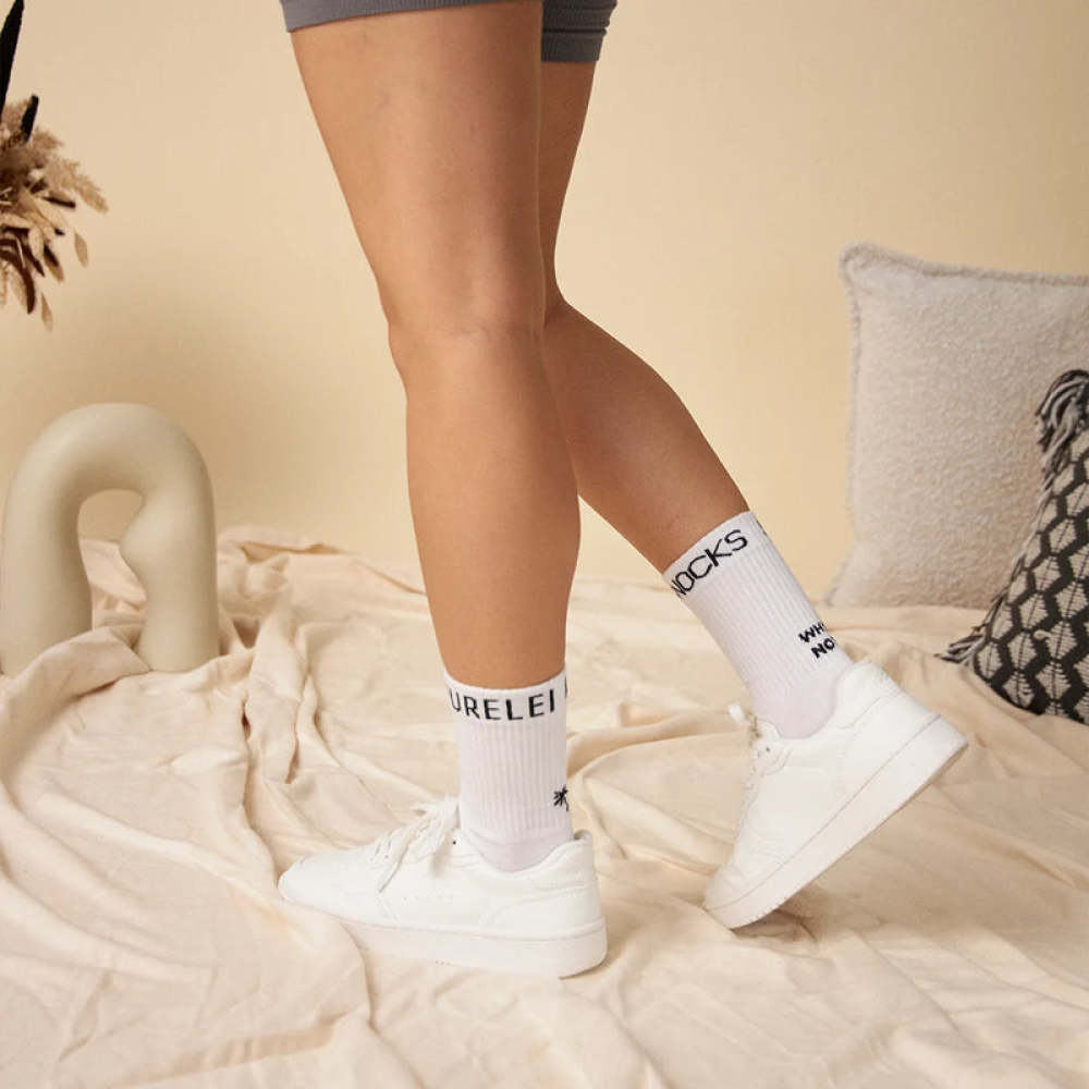 Tennissocken aus Bio-Baumwolle SNOCKS x PURELEI