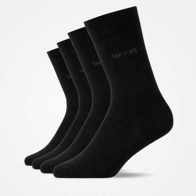 Business Socken aus Bio-Baumwolle Schwarz