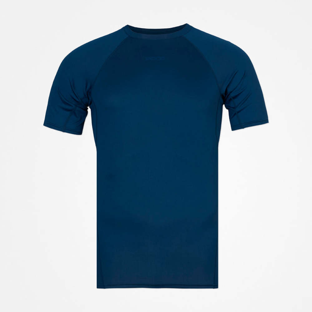 Funktionsshirt Herren aus recyceltem Polyester Dunkelblau