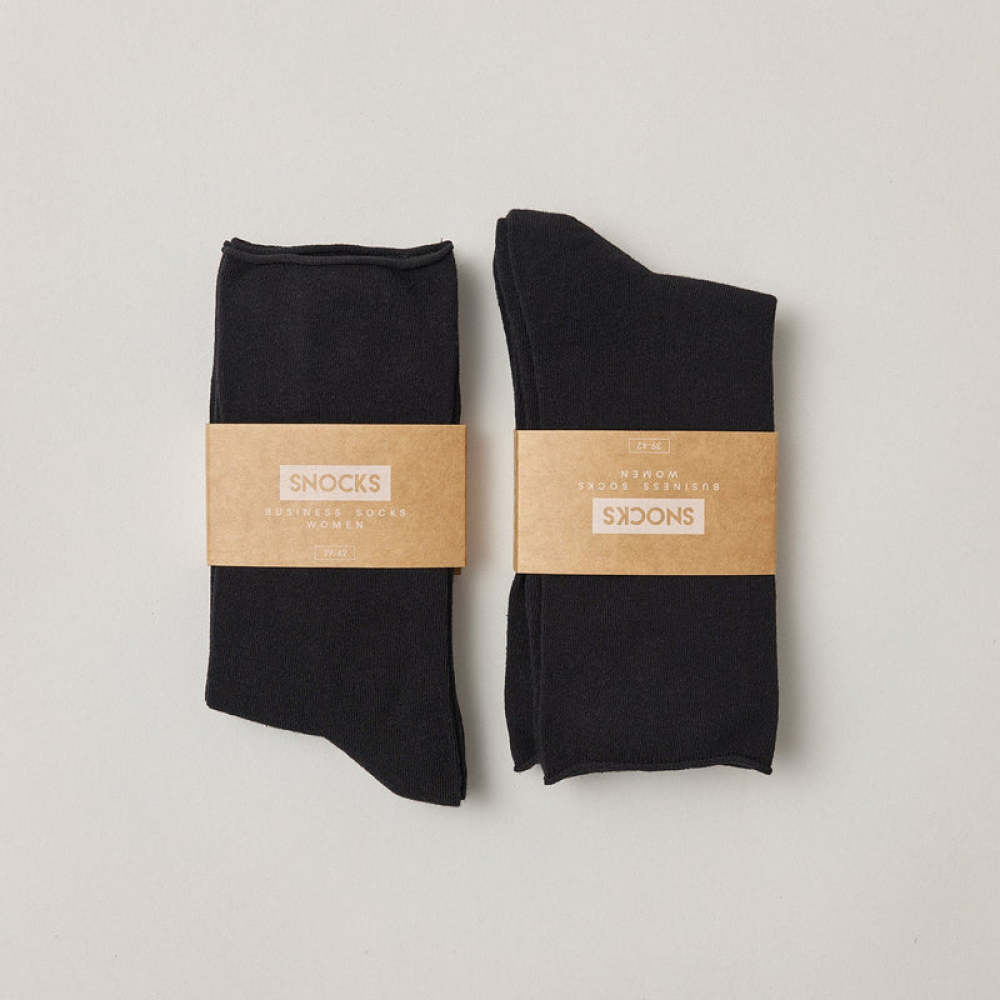 Klassische Damen Socken aus Bio-Baumwolle Weiß