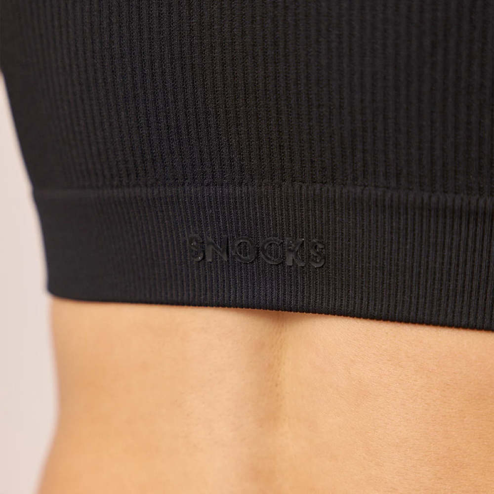 Sport-BH Seamless Schwarz