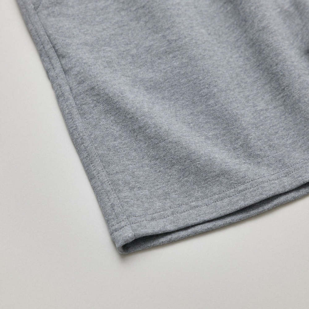 Sweatshorts Herren aus Bio-Baumwolle Schwarz